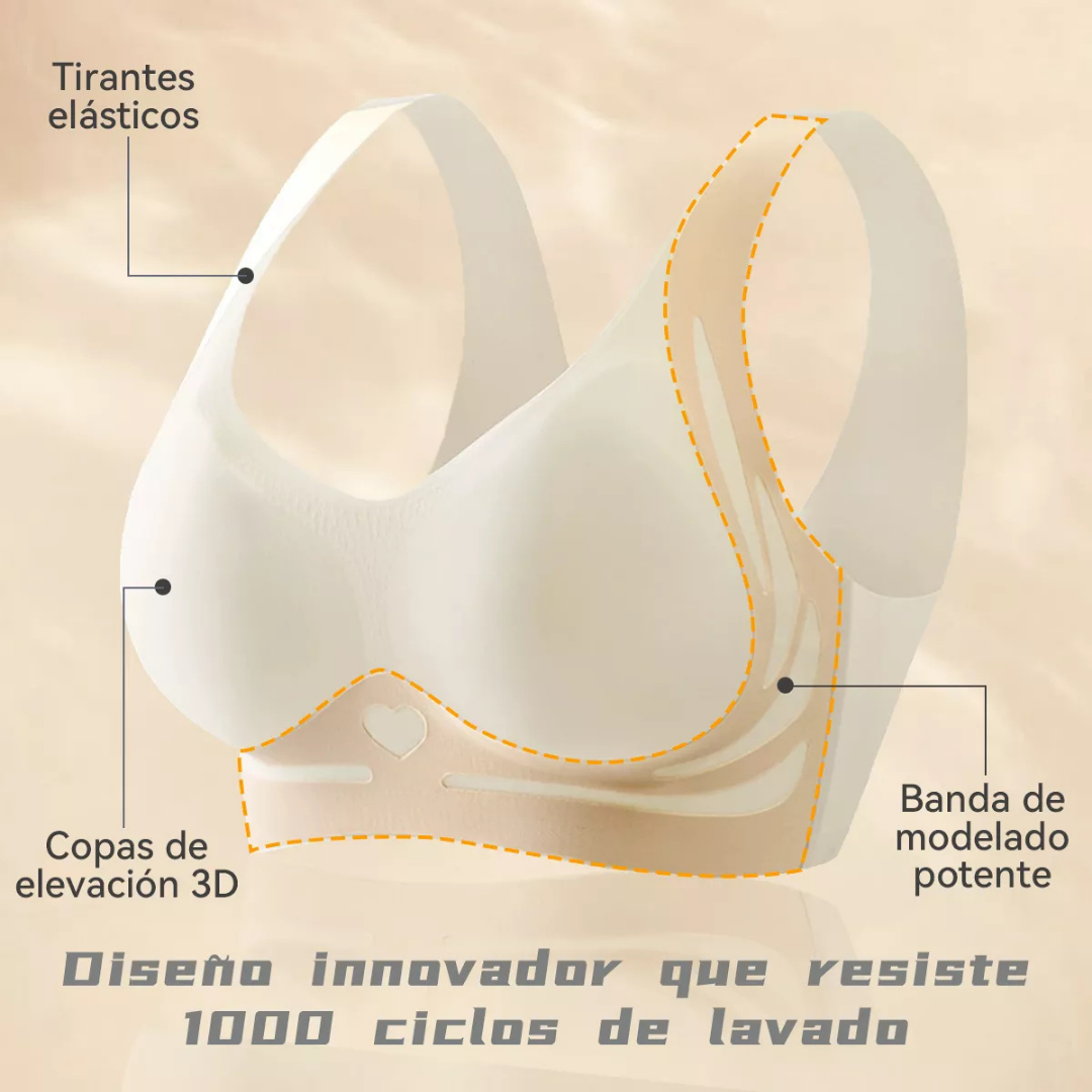 3 Sujetadores Push-up Antiflacidez