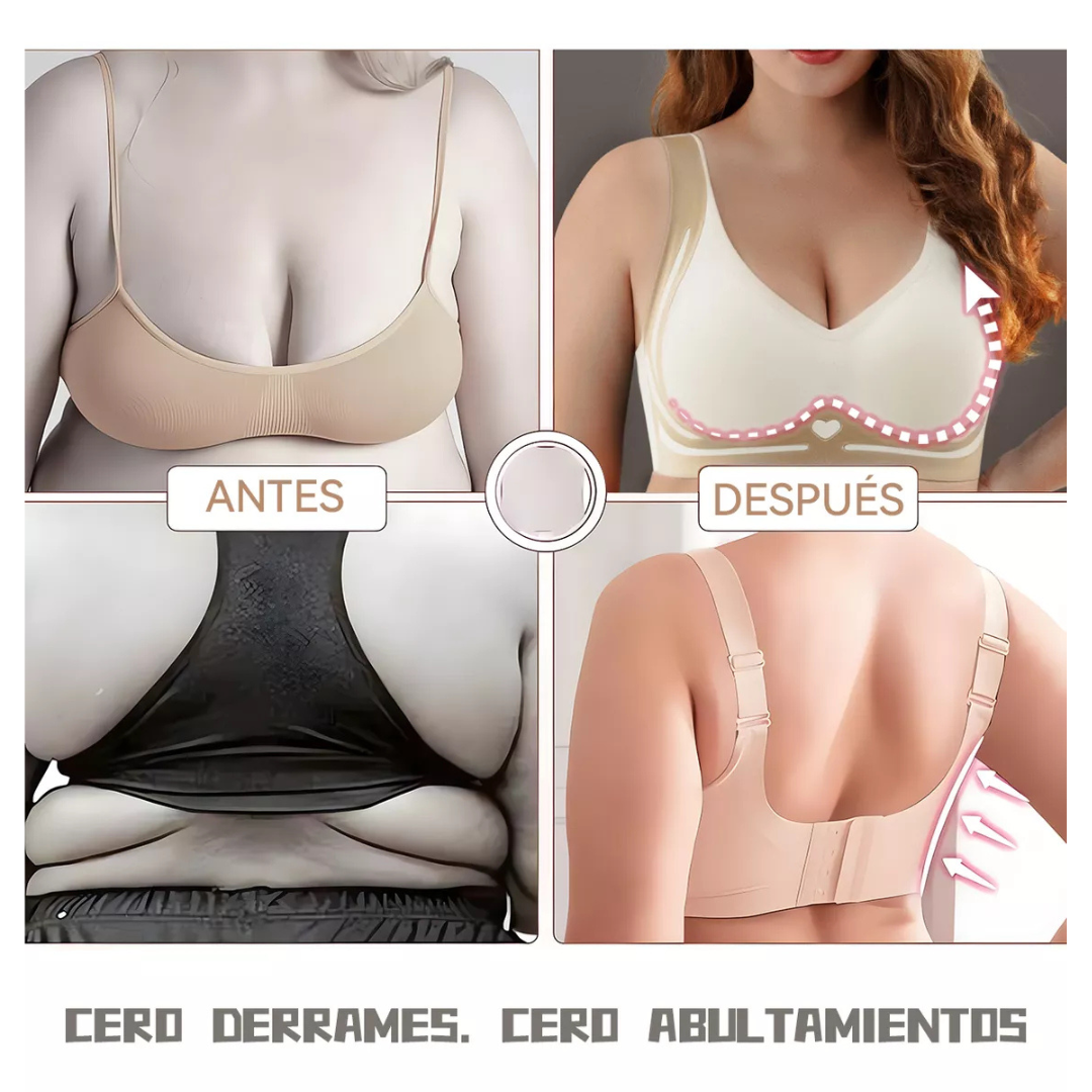 3 Sujetadores Push-up Antiflacidez